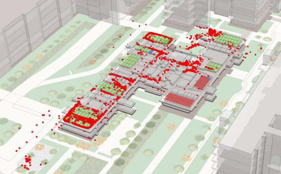 ArcGIS Indoors asset locations DVG