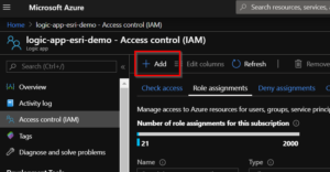 Azure Logic App SAS Token and Service Principal