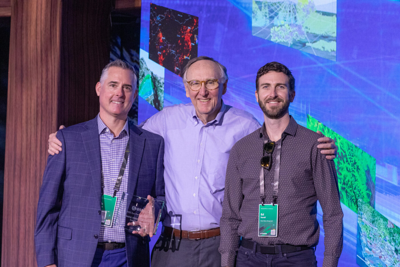 dvg wins esri award jack dangermond