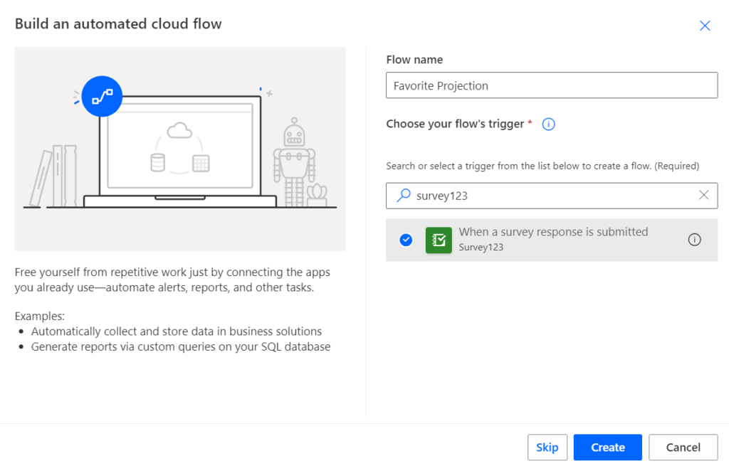 Survey123 webhook, power automate, azure logic apps, security